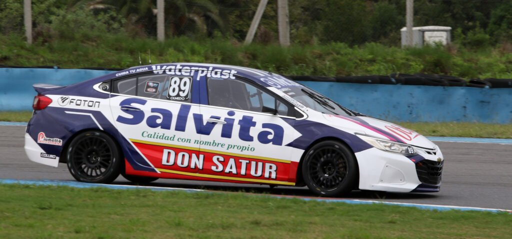Jeremías Olmedo en el Cruze de Clase 3 del Salvita Racing