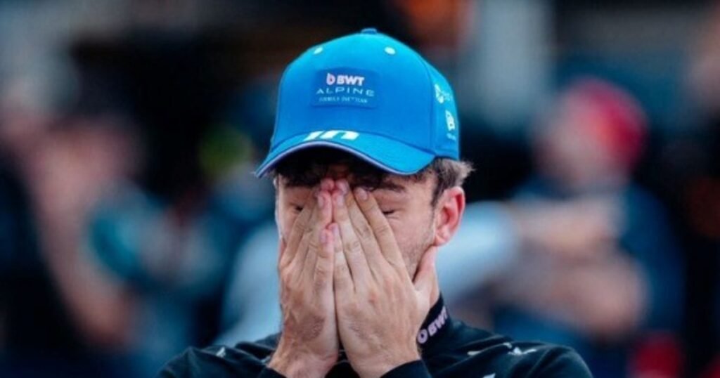 Mónaco: entre la Tradición y los cuestionamientos 4 Pierre Gasly y su frustración luego de que le informaran la sanción en Monaco