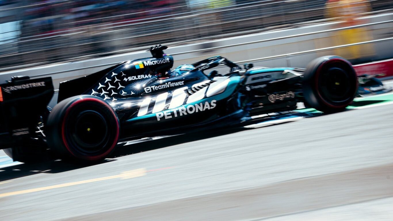 GP de Barcelona: Russell también dominó el sábado y larga desde la pole 2 Russell es el poleman del GP de Barcelona