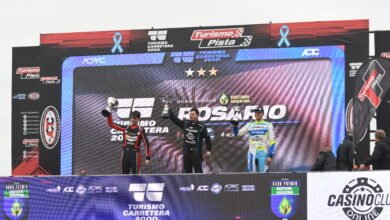 Llaver comenzó ganando en Rosario 6 El podio de la carrera 1 en Rosario, con Llaver, Dose y Llaver