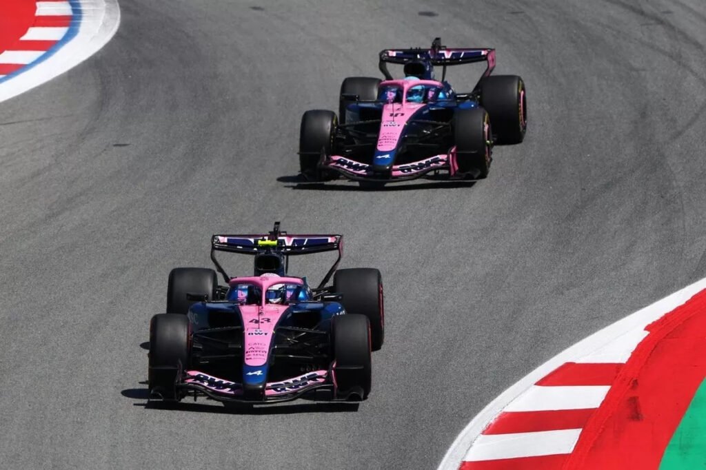 Los Alpine capitalizaron un buen resultado sobre el final del GP de Barcelona