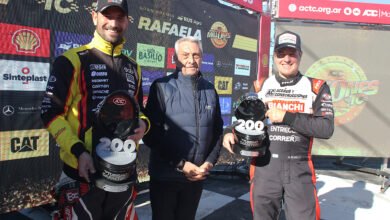 Ardusso y Bonelli con el presidente de la ACTC, Hugo Mazzacane