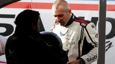 Sandin: “La seguridad del auto es muy buena” 6 Sandin en los boxes de Rafaela