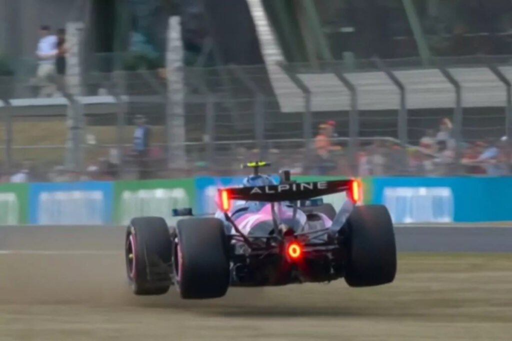 Antonelli termina un súper sábado con la pole en Silverstone 3 Franco Colapinto en el momento del despiste en la Q1