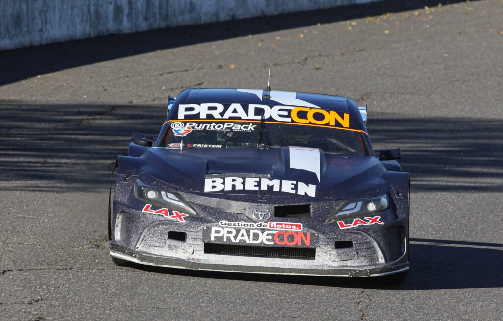 Jorge Barrio en el Camry del Pradecon Racing con el que corrió hasta Rafaela
