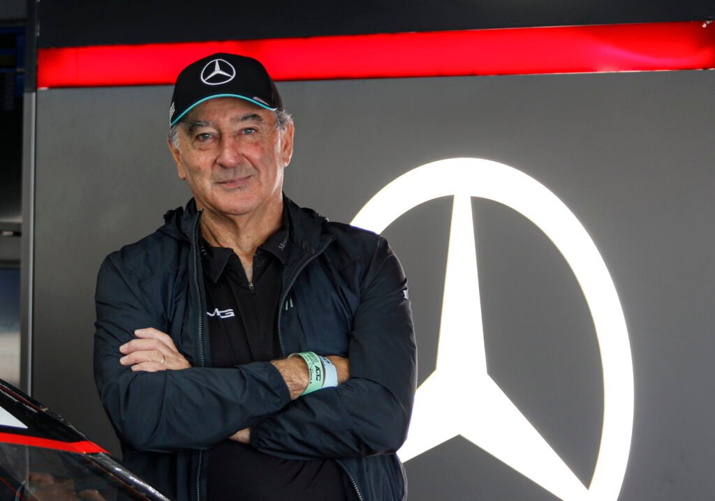 Mercedes-Benz y el Maquin Parts: la alianza ganadora de Posadas 2 Daniel Herrero, CEO de Prestige Auto en el box de Mercedes-Benz