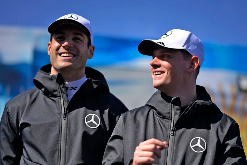 Otto Fritzler: “La victoria bajó una presión, pero ahora empieza otra: pelear el campeonato” 4 Fritzñer con su compañero en Mercedes, Diego Azar