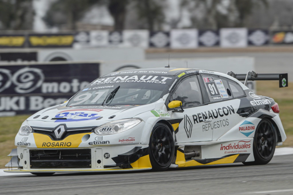 Lucas Concina con el Renault del ACRA - Ambrogio Racing