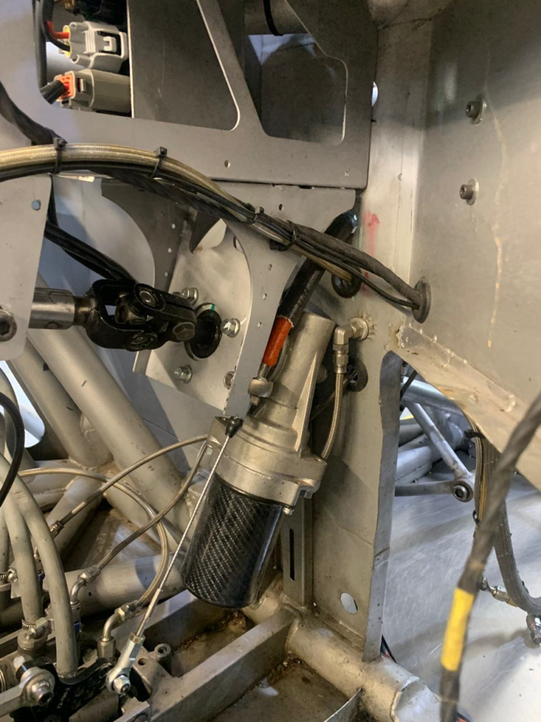 El kit de asistencia eléctrica instalado en el TC