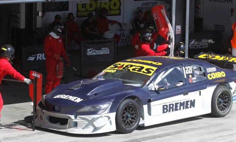 Andy Jakos repostando en el Desafío de las Estrellas del TC 2025