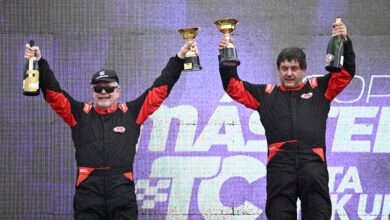 Los hermanos Goya subieron al podio en la Copa Master del TC Pista Pick Up