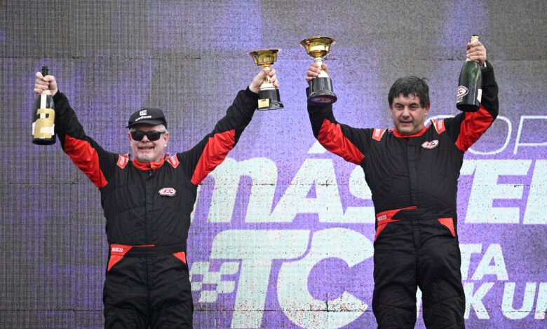 Los hermanos Goya subieron al podio en la Copa Master del TC Pista Pick Up