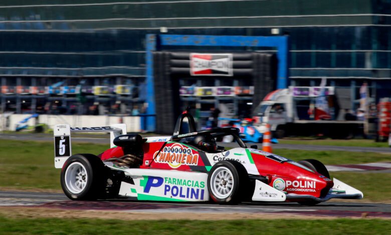 Fórmula 3 Metropolitana: Stefano Polini el dueño del domingo en La Plata 1 BH7 0821