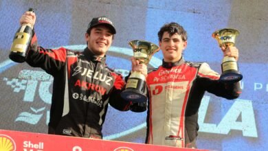 TC Pista Mouras: Lovich heredó la victoria 4 Lovich y Roqueta en el podio del Tc Pista Mouras
