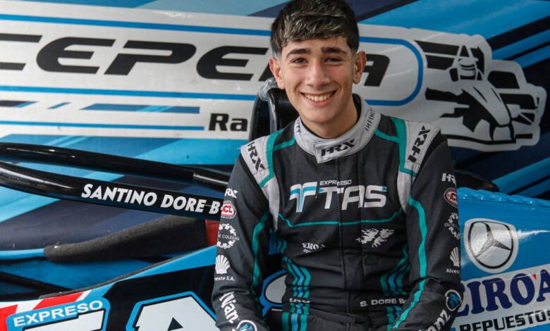 Santino Dore: el sueño que está cumpliendo de la mano de su abuelo 1 MGL0802