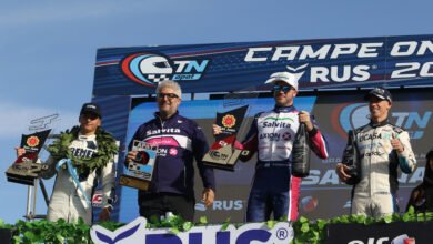 Clase 3 del TN APAT Canapino ganó en el Villicum de San Juan 6 El podio de la Clase 3 del TN APAT