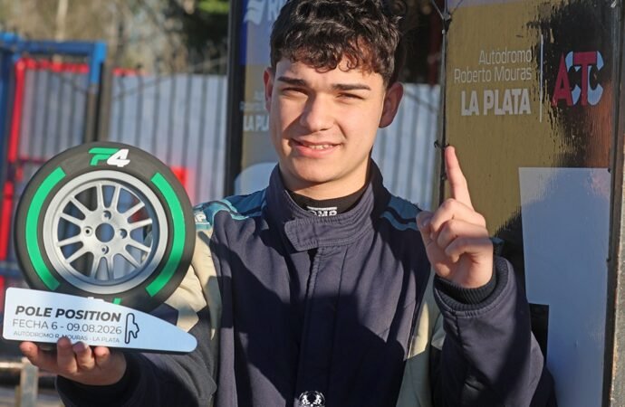 Villalba se quedó con la pole en la Fórmula 4 NG