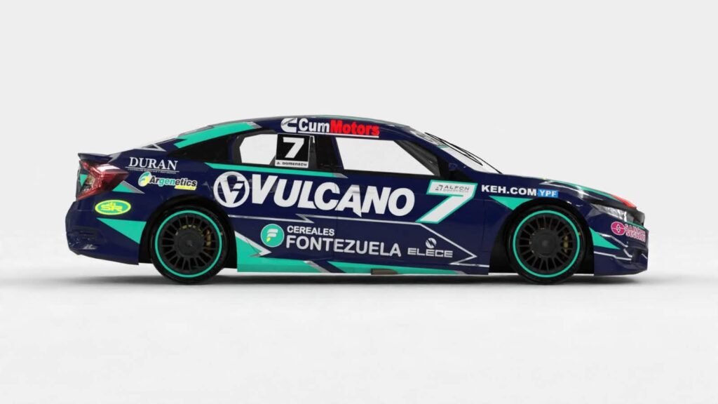 Alfonso Domenech: Cambio de equipo y de marca 4 Así será el auto de Alfonso Domenech en la Clase 3 del TN APAT