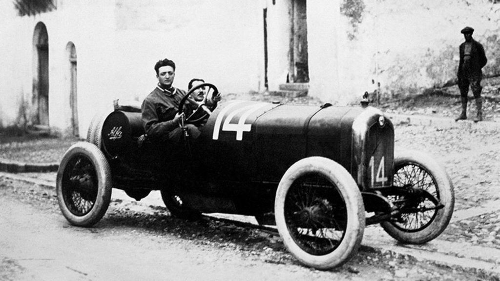 Enzo Ferrari, una leyenda eterna 3 Enzo Ferrari, el piloto