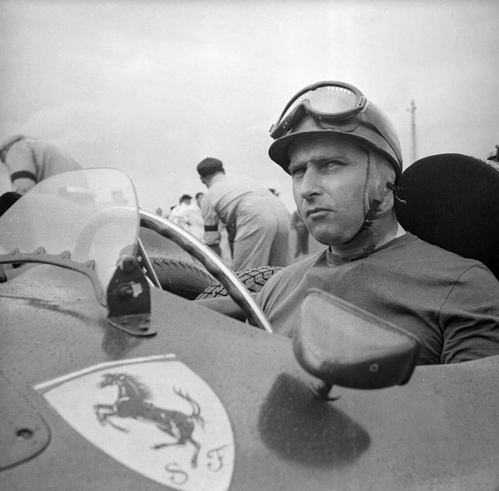 Enzo Ferrari, una leyenda eterna 5 Juan Manuel Fangio con la Ferrari de Fómula 1
