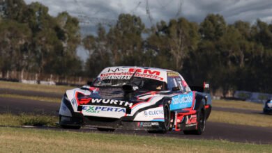 Valentino ALaux hizo la pole en el TC Mouras