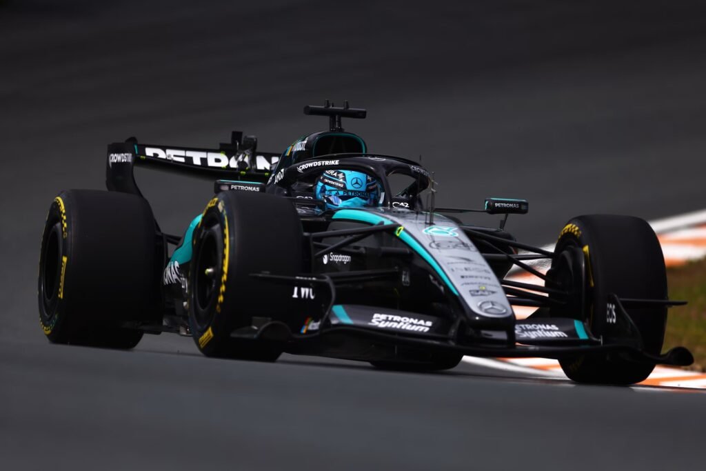 Russell fue el más rápido en la clasificación para la Sprint de Zandvoort 2 George Russell fue el más rápido en la Qualy Sprint de Zandvoort