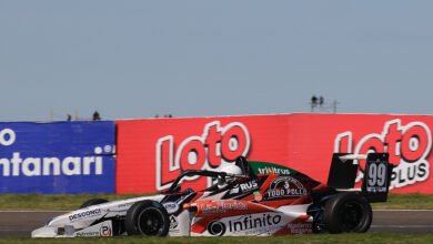 Leoardelli se llevó la victoria en la carrera clasificatoria de la octava fecha de la formula 2