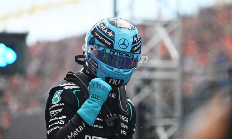 George Russell se llevó la victoria en la Sprint de Zandvoort