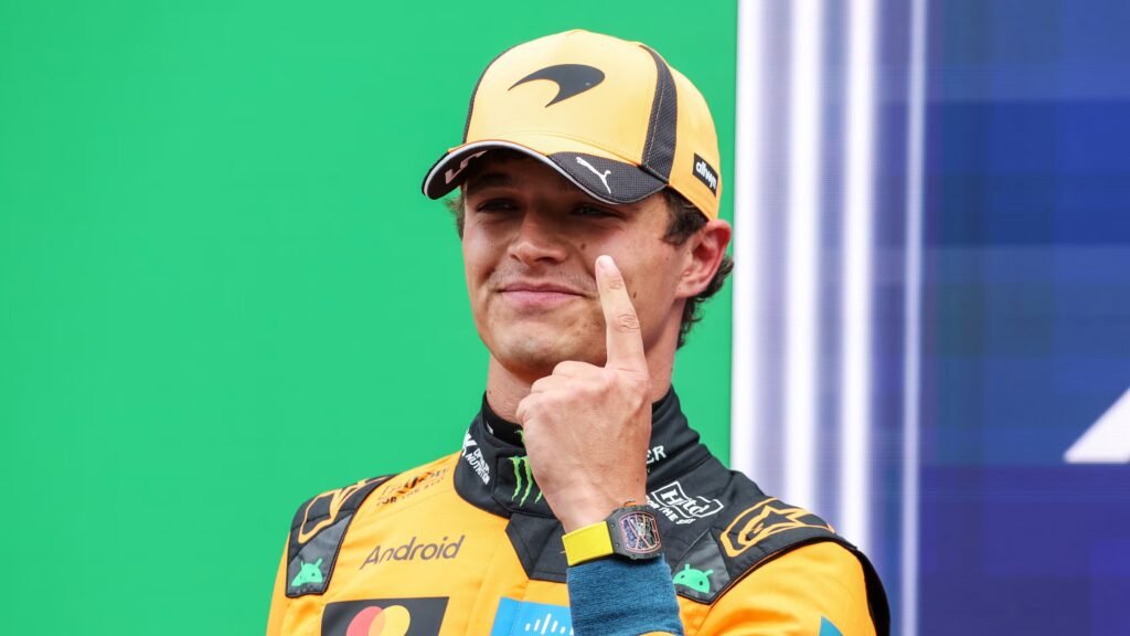 Lando Norris parte mañana desde la pole en el GP de Países Bajos