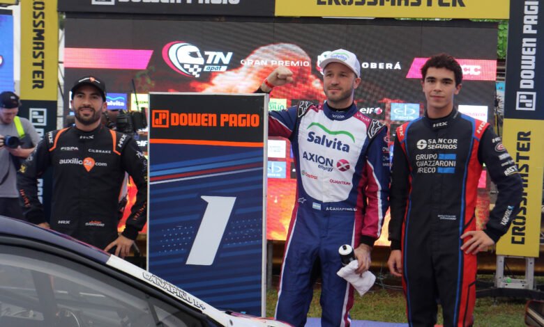 Clase 3 del TN APAT en Oberá: Canapino se quedó con la pole 1 Agustín Canapino hizo la pole en la Clase 3 del TN APAT en Oberá