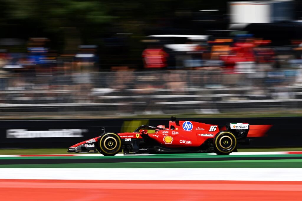 Buen viernes de Franco Colapinto en Monza 2 Leclerc fue el más rápido en la FP1 en Monza. Buen viernes de Franco Colapinto
