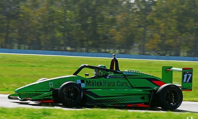 Karim Fara imparable en el sábado de la Fórmula 4 NG 1 Karim Fara fue el poleman de la F4 NG