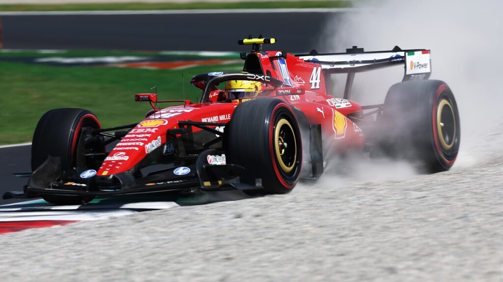 El rendimiento de Hamilton no fue lo que esperaba en el sábado del GP de Monza