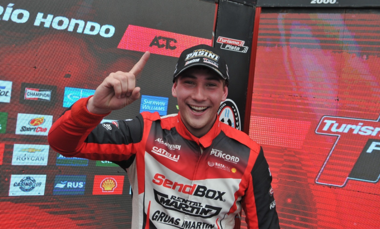 Clase 2 del Turismo Pista: Martin volvió al triunfo en Termas 1 El podio de la Clase 2 del Turismo Pista