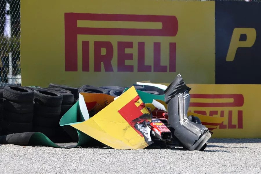 Impresionante victoria de Kimi Antonelli en el GP de Monza 2 El fuerte golpe de Charles Leclerc