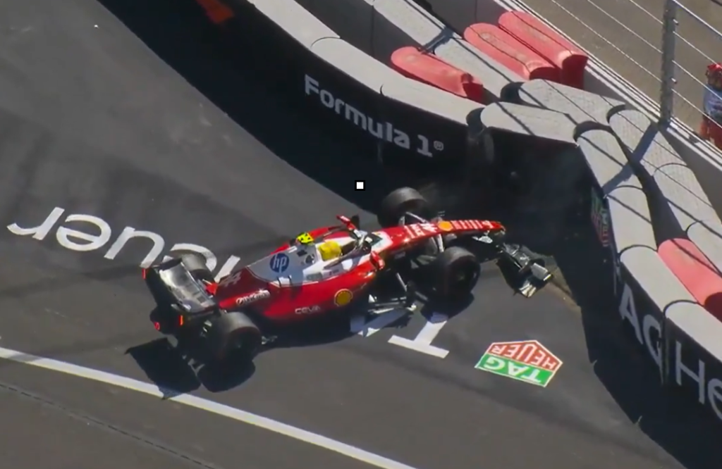 Norris hizo la pole en el Madring 2 El auto de Hamilton ya golpeó la barrera de contención