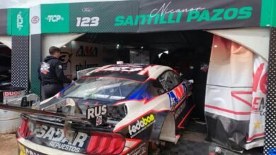 TC Pista en San Luis: Trabajos a contrarreloj 5 Los trabajos en el auto de Santilli Pazos luego de la serie del TC Pista en San Luis