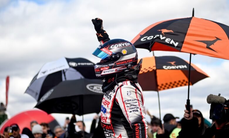 El piloto del Grupo Corven, Mariano Werner, ganó en San Luis y comenzó la Copa de Oro del TC como líder 1 El piloto del Grupo Corven, Mariano Werner, ganó en San Luis
