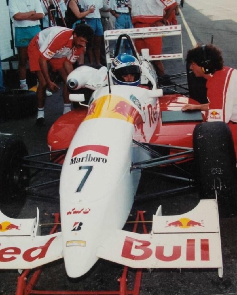 Norberto Fontana en el auto de Fórmula 3 Alemana