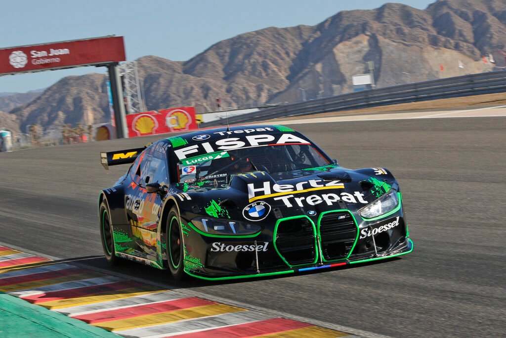 Julián Santero en el BMW de TC 
