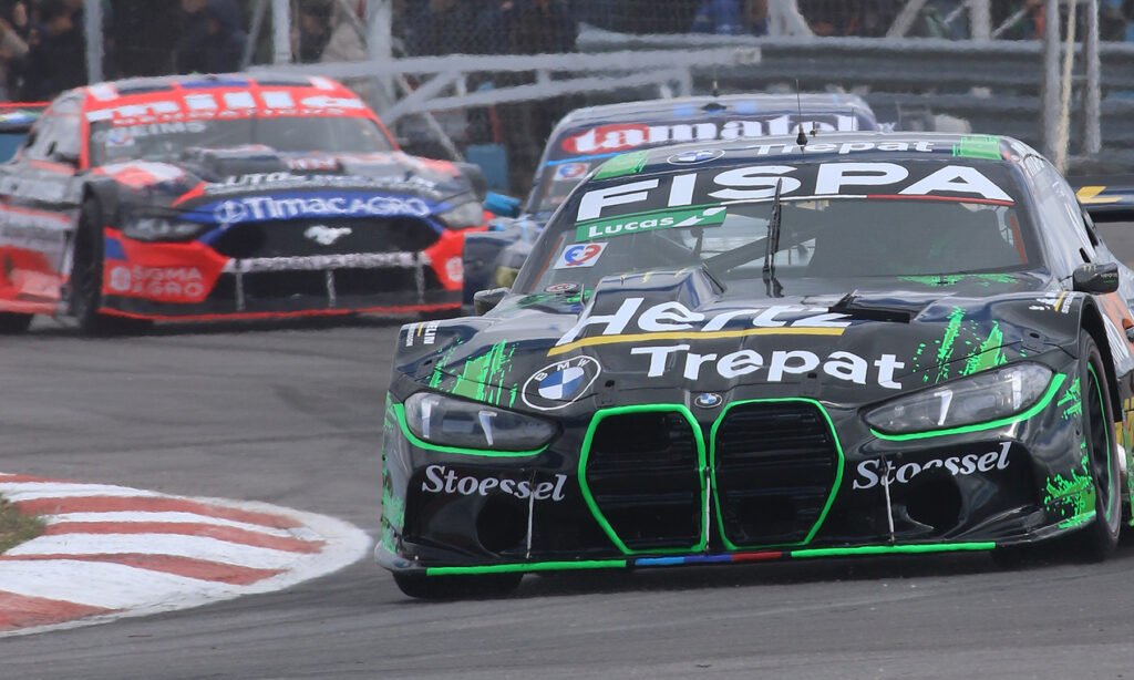 Julián Santero en el BMW de TC 