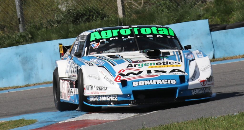Luengo también fue protagonista en los entrenamientos del TC Mouras en Rosario
