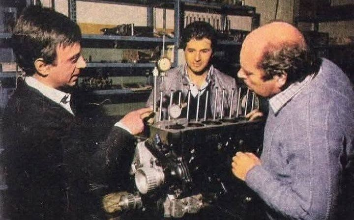 Wilke-Pedersoli, una marca registrada 4 La dupla Wilke-Pedersoli junto a Roberto Mouras