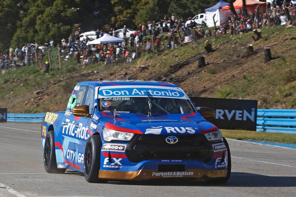 Diego Azar fue segundo en la clasificación del TC Pick Up en Blacarce