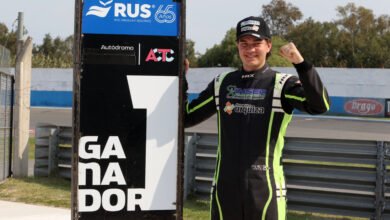 La Pole quedó para Iñaki Arrias en el TC Pista Mouras 7 Arrias celebra la pole en el TC Pista Mouras