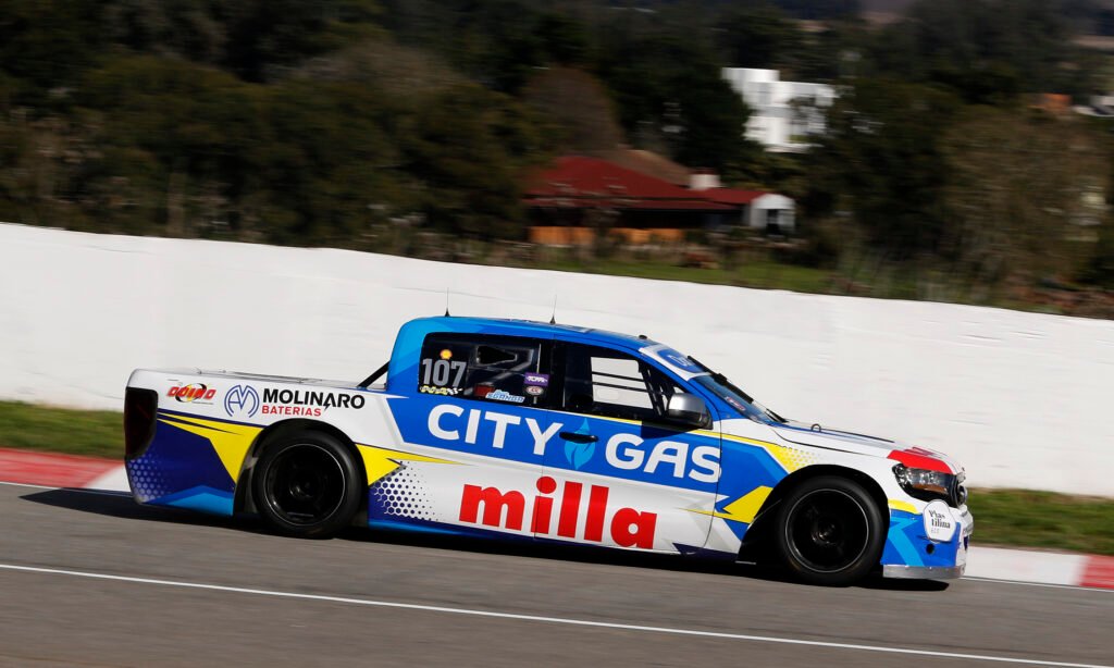TC Pista Pick Up: Cifre el más rápido en Balcarce 4 Antonino Sganga fue tercero enla clasificación de Blacarce del TC Pista Pick Up