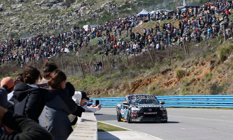 Hernán Palazzo, el ganador del TC Pick Up en Balcarce