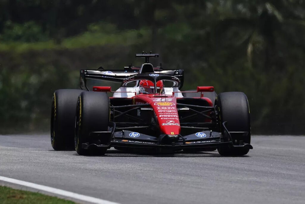 Doble sanción para Franco Colapinto en el GP de Bahrein 4 Charles leclerc fue el más rápido en la segunda tanda. La sanción de Franco Colapinto.