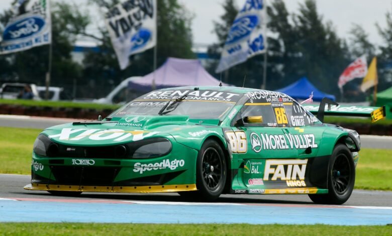 nacho Fain fue el más rápido del segundo entrenamiento del TC en San Nicolás