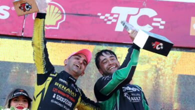 TC en San Nicolás: primer triunfo para Nacho Faín 6 Fain y Chapur celebran el 1-2 del Trotta Racing en el podio